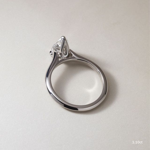 Aerin Dainty Platinum Engagement Ring