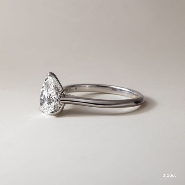 Aerin Dainty Platinum Engagement Ring