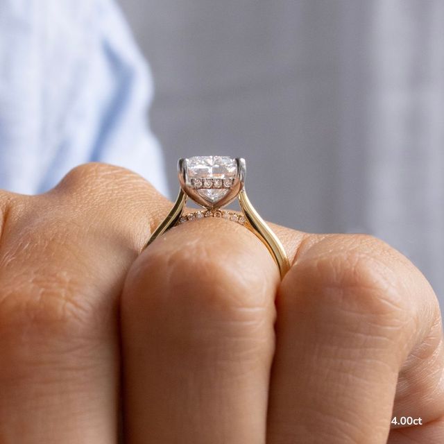 Juliette Yellow Gold Engagement Ring