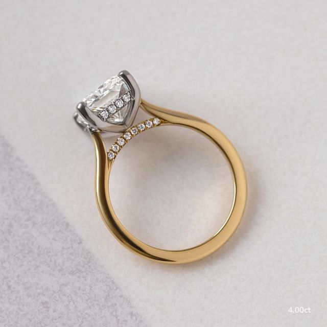 Juliette Yellow Gold Engagement Ring