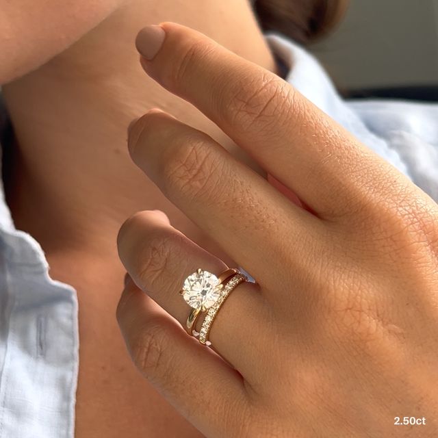 Kate Yellow Gold Engagement Ring