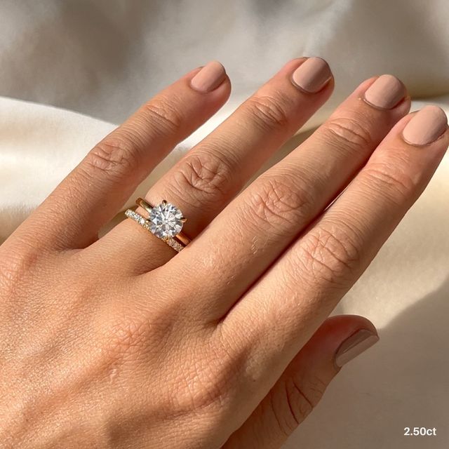 Kate Dainty Yellow Gold Engagement Ring