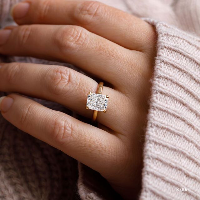 Juliette Yellow Gold Engagement Ring