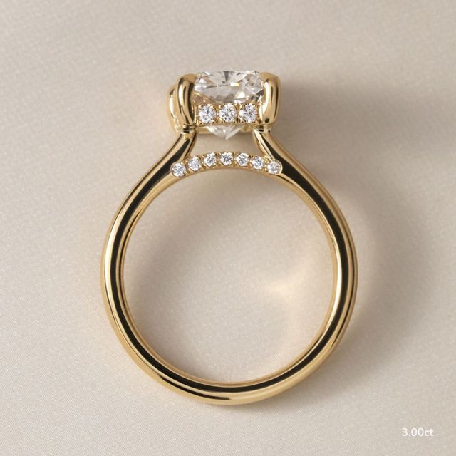 Juliette Yellow Gold Engagement Ring