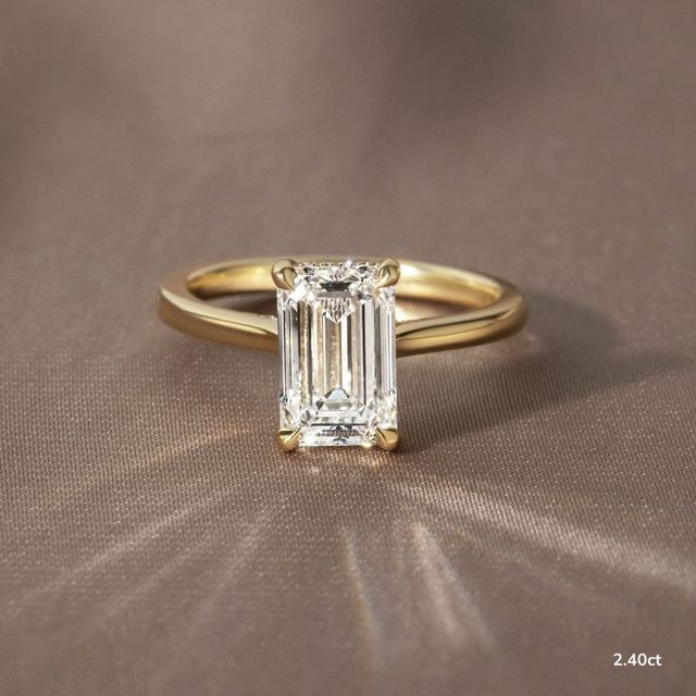 Juliette Yellow Gold Engagement Ring