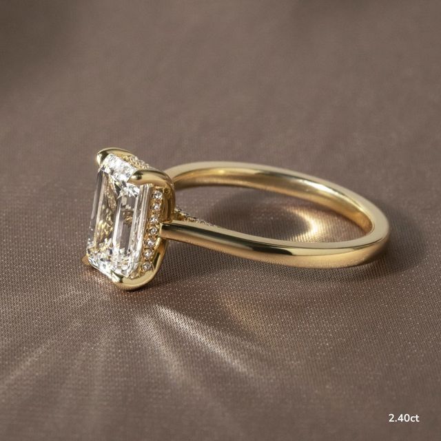 Juliette Yellow Gold Engagement Ring
