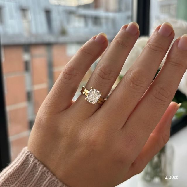 Juliette Yellow Gold Engagement Ring