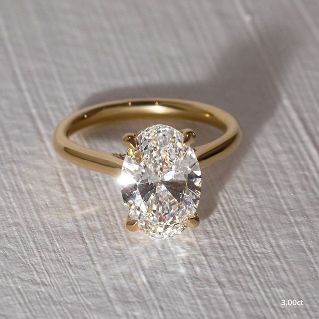Juliette Yellow Gold Engagement Ring