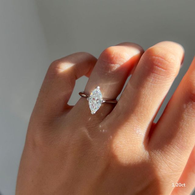 Aerin Platinum Engagement Ring