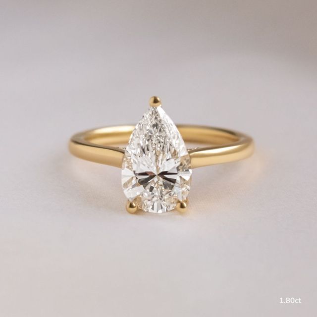 Juliette Yellow Gold Engagement Ring