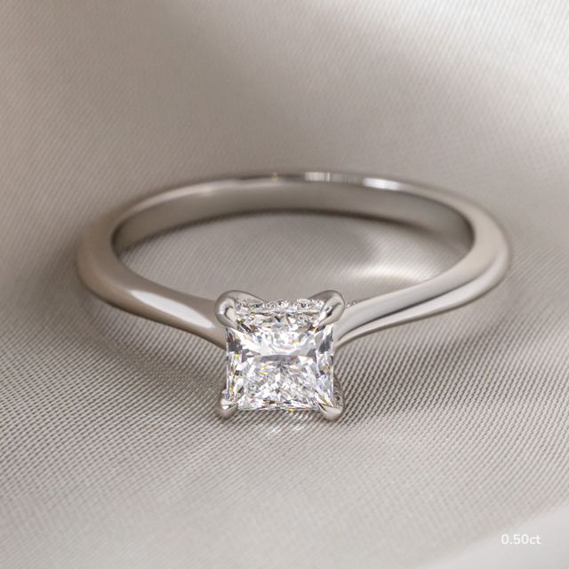 Juliette White Gold Engagement Ring