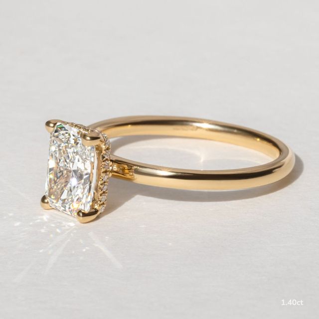 Kate Yellow Gold Engagement Ring