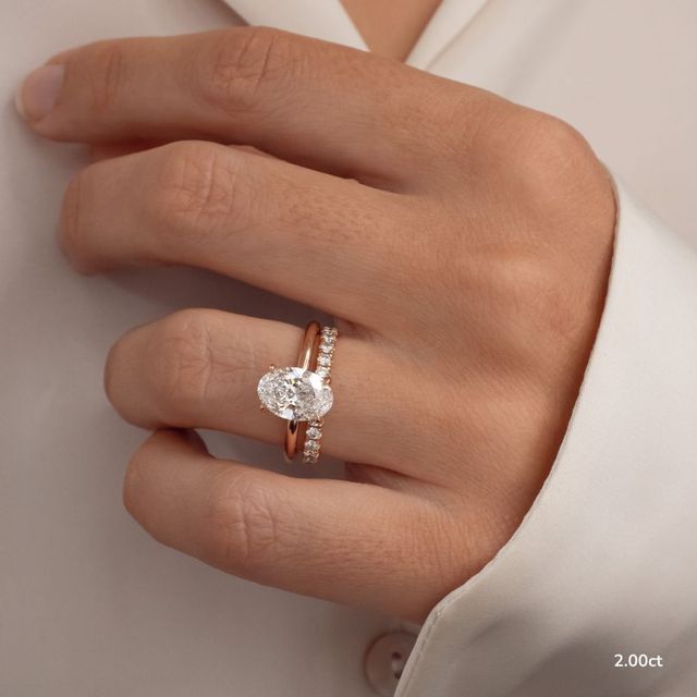 Kate Dainty Rose Gold Engagement Ring