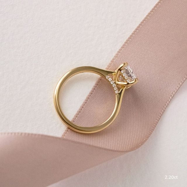 Juliette Yellow Gold Engagement Ring