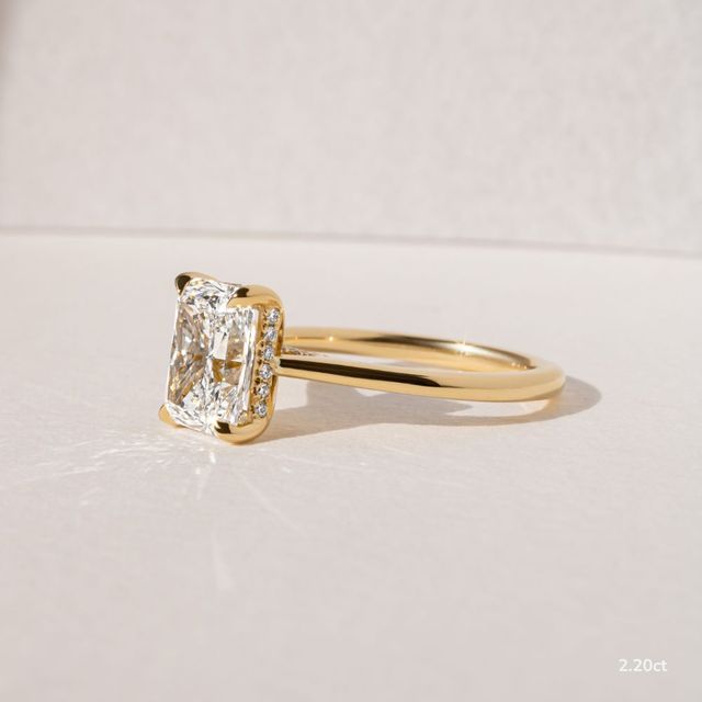 Juliette Yellow Gold Engagement Ring