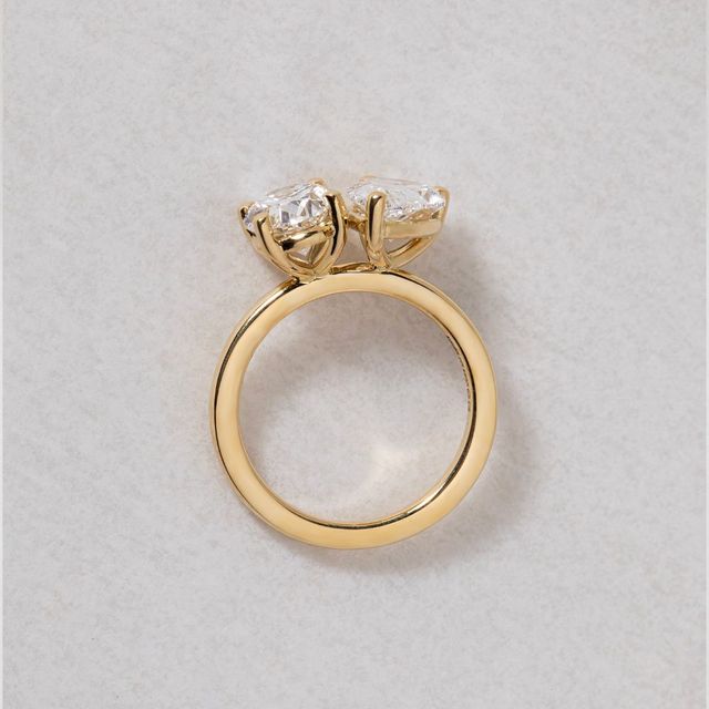Toi Et Moi Pear & Oval Diamond Ring