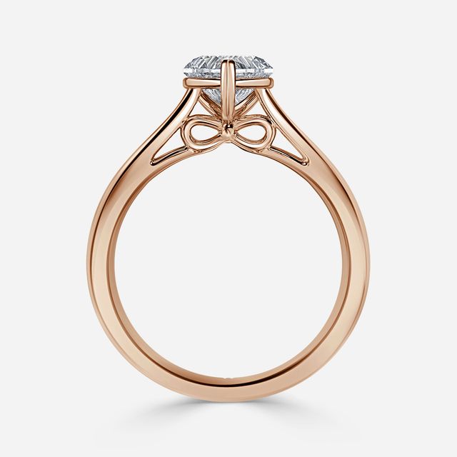 Gabriela Rose Gold Unique Engagement Ring