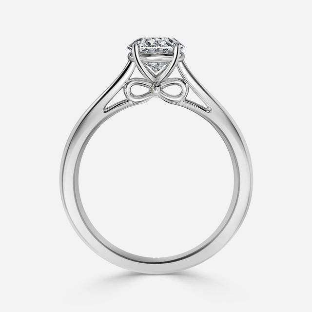 Gabriela Platinum Unique Engagement Ring