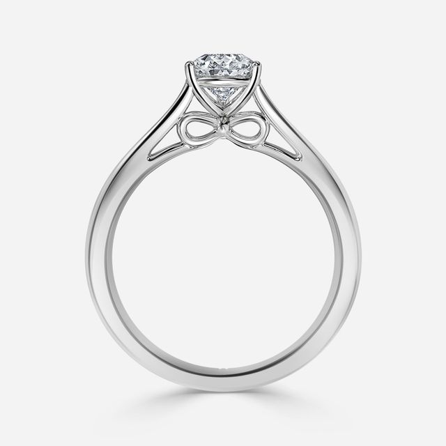 Gabriela Platinum Unique Engagement Ring