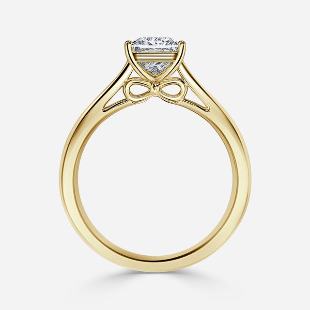 Gabriela Yellow Gold Solitaire Engagement Ring