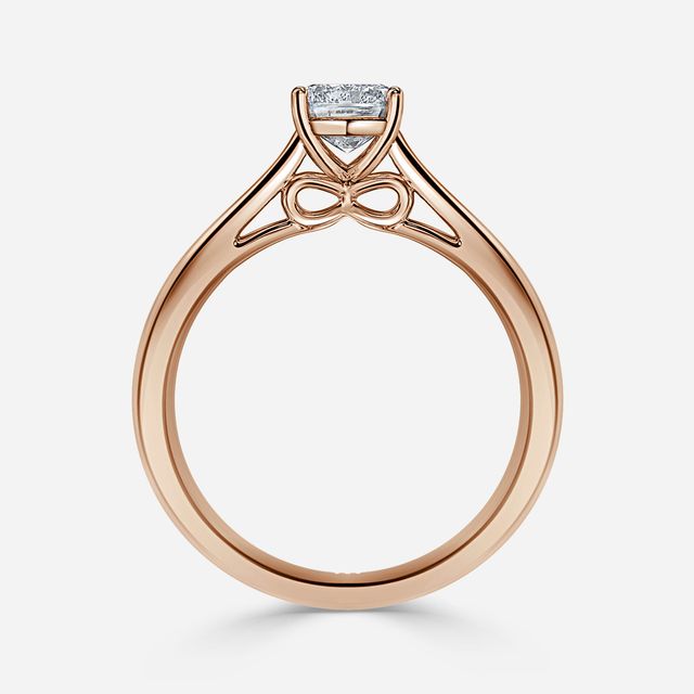 Gabriela Rose Gold Unique Engagement Ring
