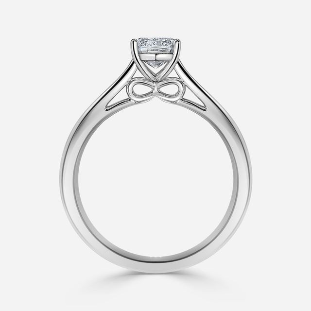 Gabriela Platinum Unique Engagement Ring