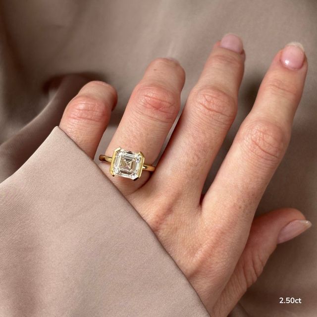 Avian Yellow Gold Solitaire Engagement Ring