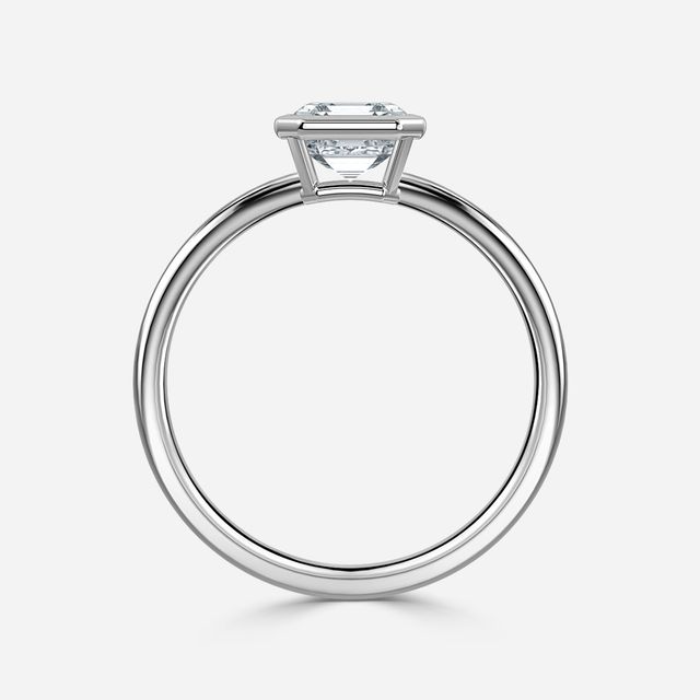 Chloe White Gold Solitaire Engagement Ring