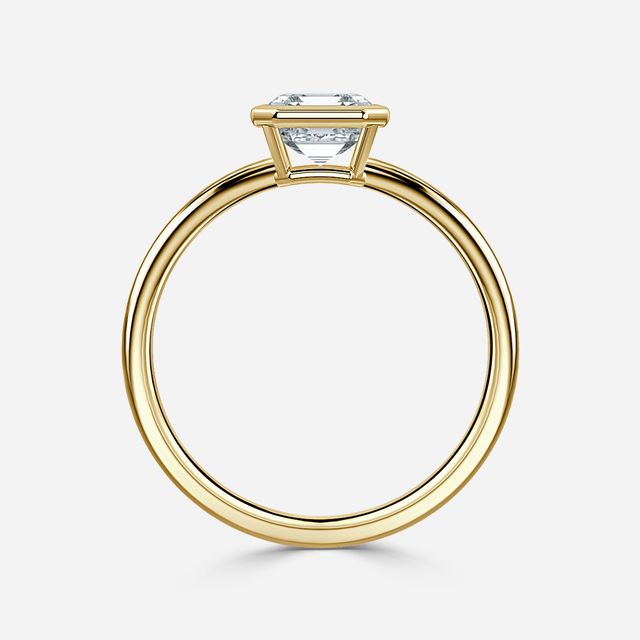 Chloe Yellow Gold Solitaire Engagement Ring