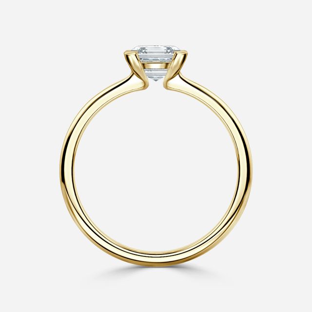 Avian Yellow Gold Solitaire Engagement Ring