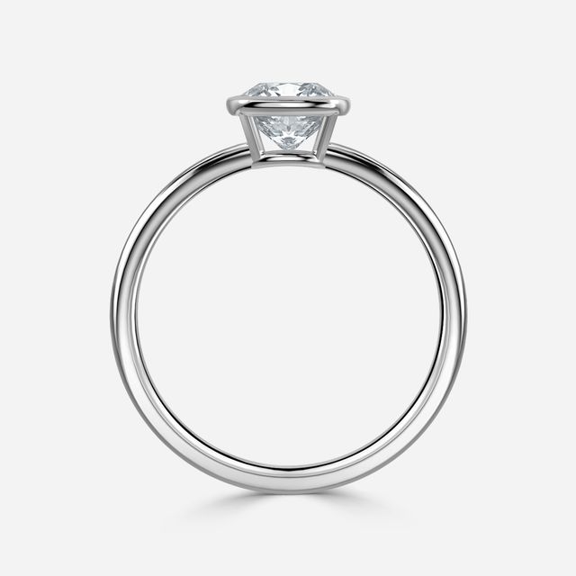 Chloe White Gold Solitaire Engagement Ring