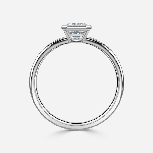 Chloe White Gold Solitaire Engagement Ring