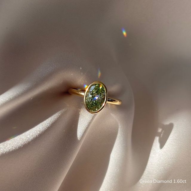 Chloe Yellow Gold Solitaire Engagement Ring