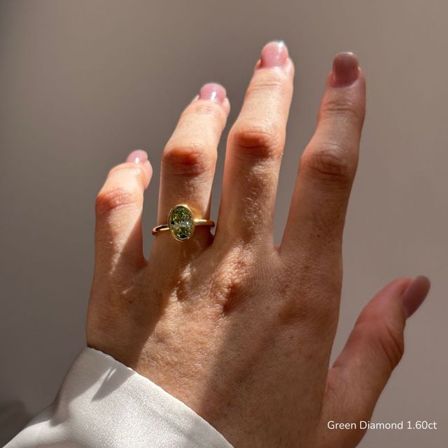 Chloe Yellow Gold Solitaire Engagement Ring