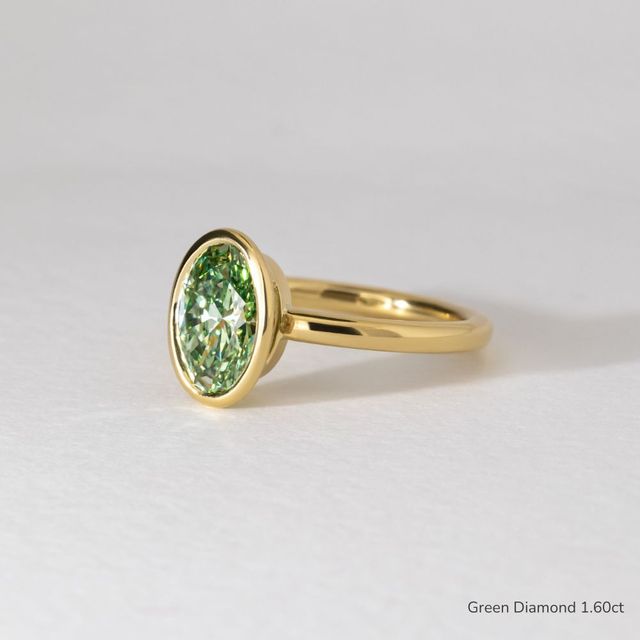 Chloe Yellow Gold Solitaire Engagement Ring