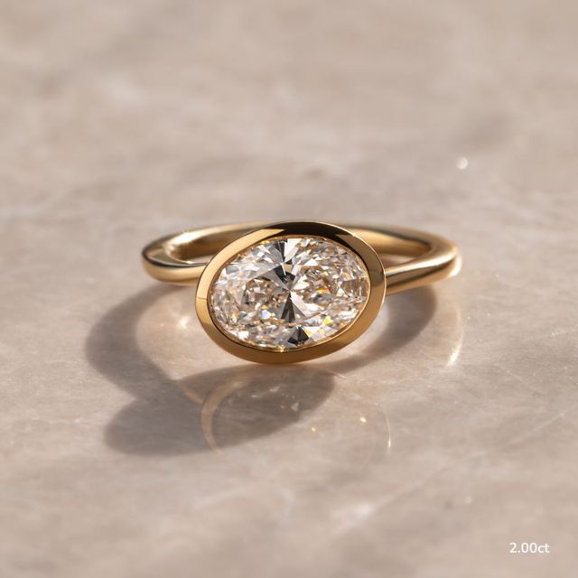 Sydney Yellow Gold Solitaire Engagement Ring