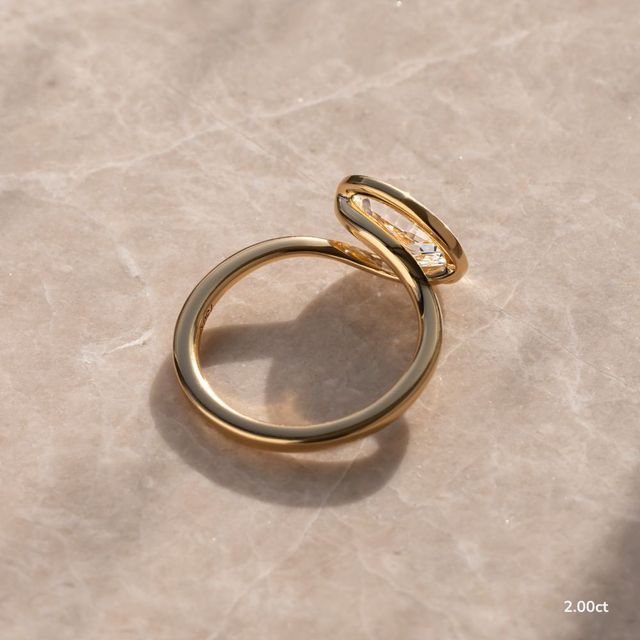 Sydney Yellow Gold Solitaire Engagement Ring