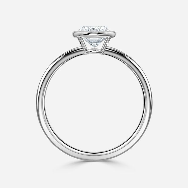 Chloe White Gold Solitaire Engagement Ring