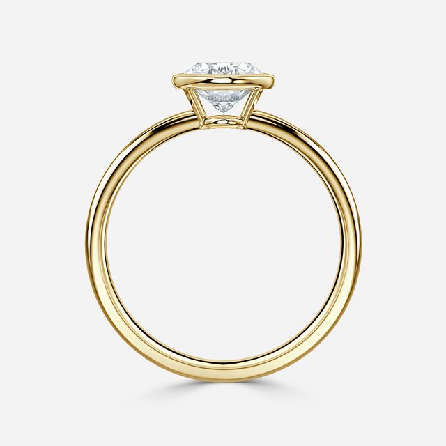 Chloe Yellow Gold Solitaire Engagement Ring