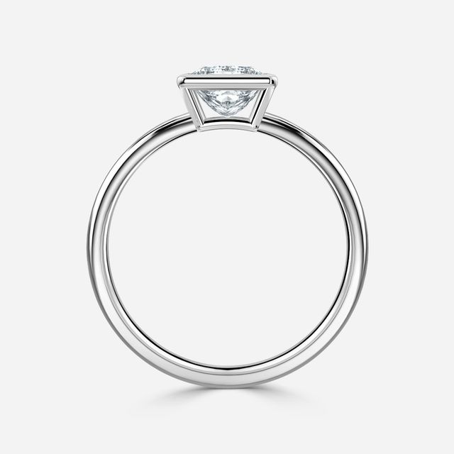Chloe White Gold Solitaire Engagement Ring