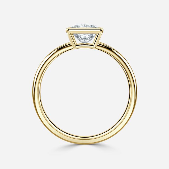 Chloe Yellow Gold Solitaire Engagement Ring