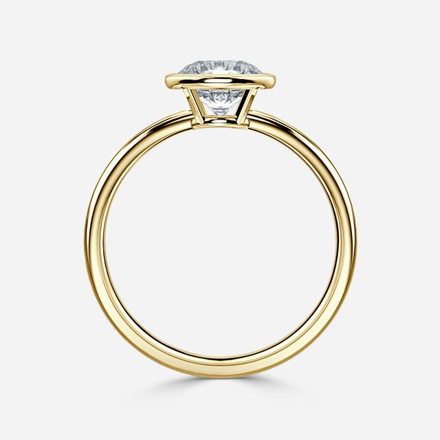 Chloe Yellow Gold Engagement Ring