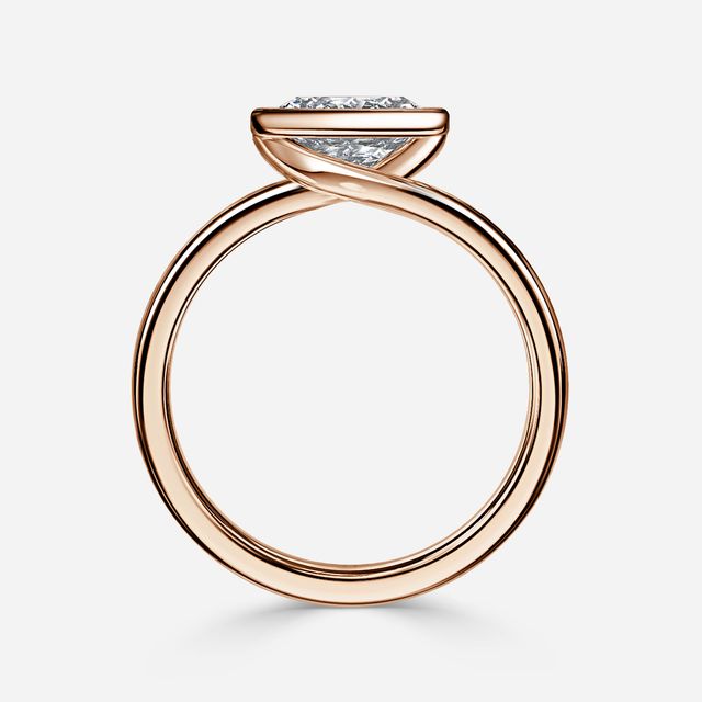 Sydney Rose Gold Solitaire Engagement Ring
