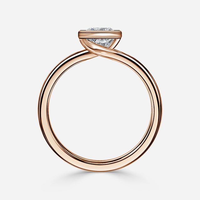 Sydney Rose Gold Solitaire Engagement Ring