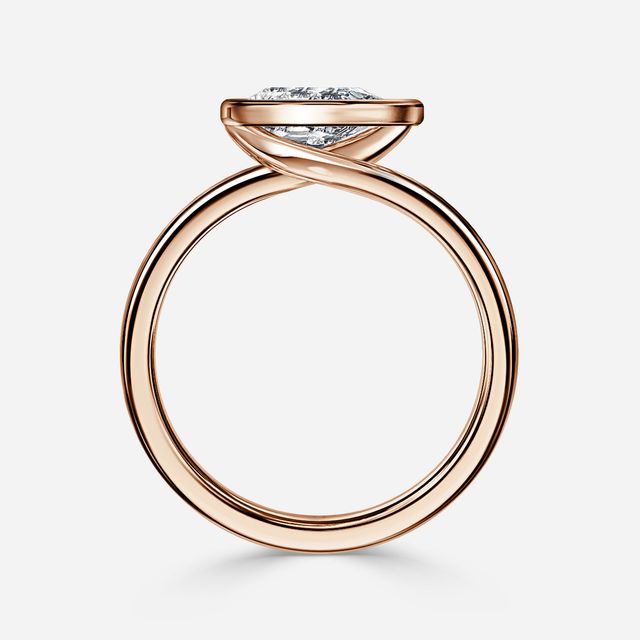 Sydney Rose Gold Solitaire Engagement Ring