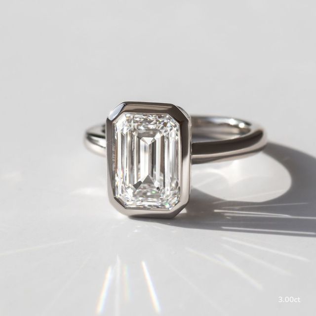 Chloe White Gold Solitaire Engagement Ring