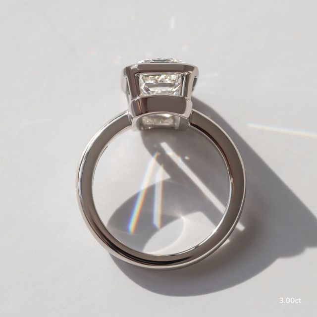 Chloe White Gold Solitaire Engagement Ring