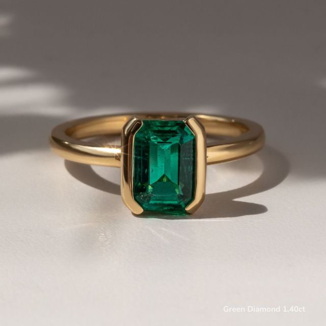 Avian Yellow Gold Solitaire Engagement Ring