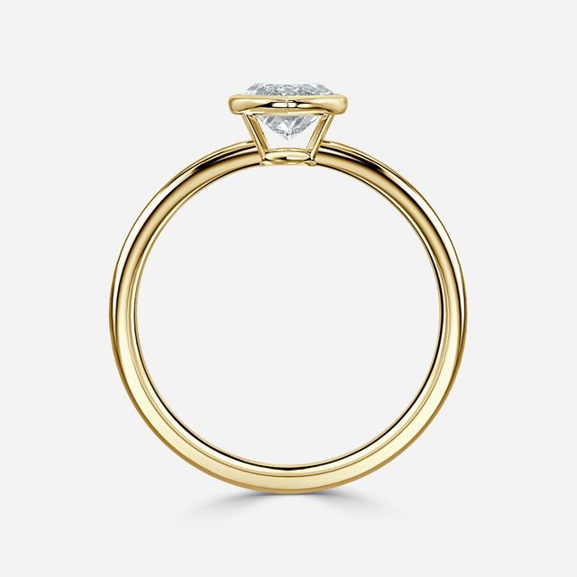 Chloe Yellow Gold Solitaire Engagement Ring