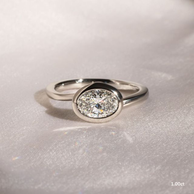 Sydney White Gold Solitaire Engagement Ring